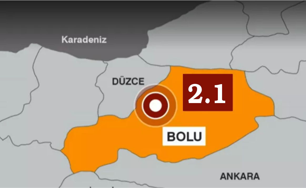 Bolu’da iki günde 2 deprem meydana geldi. Son depremler büyük deprem habercisi mi 2