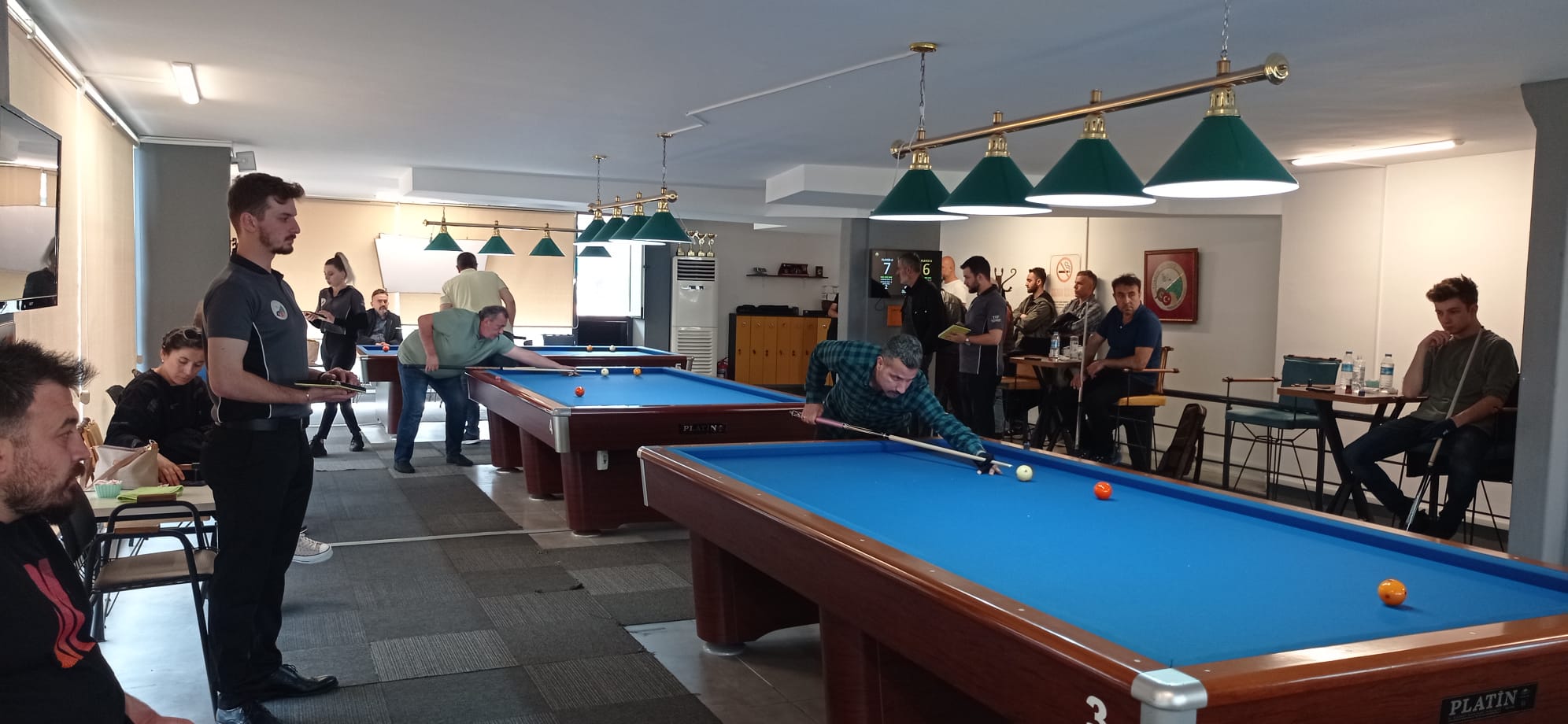 19 Mayıs Atatürk'ü Anma ve Gençlik Spor Bayramı Bilardo Turnuvası yapıldı (1)