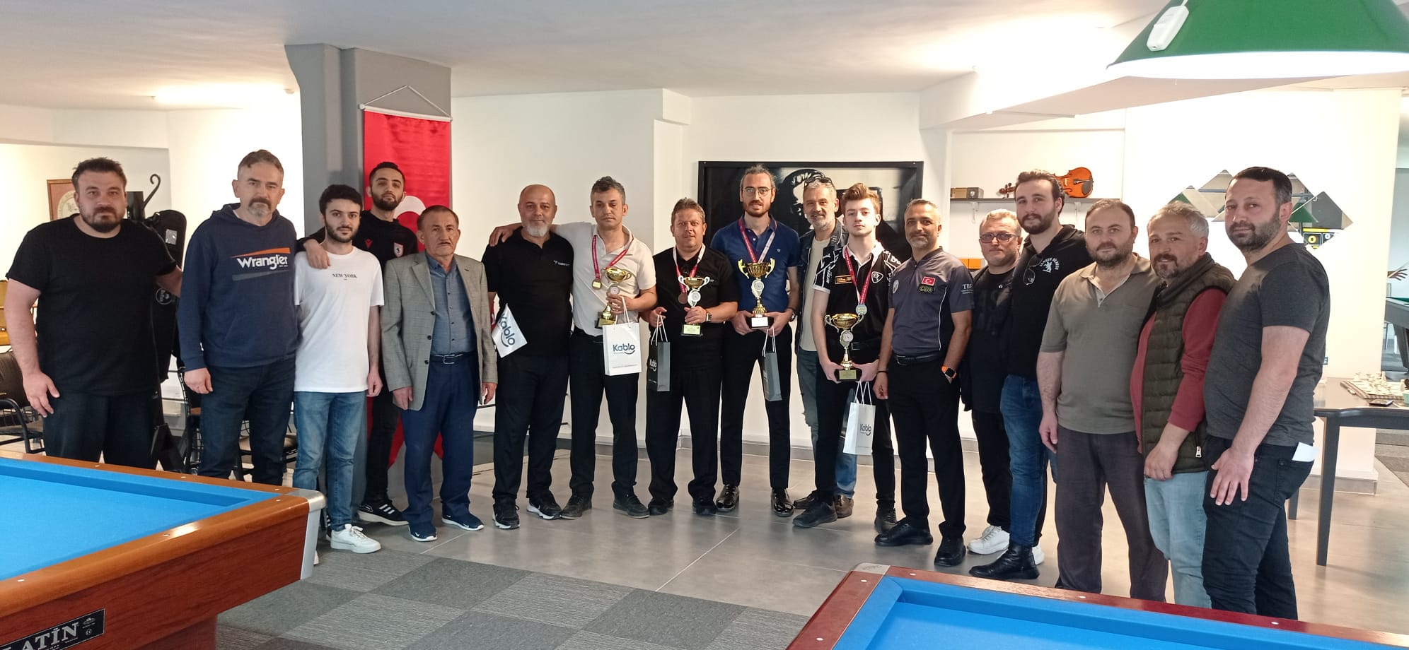 19 Mayıs Atatürk'ü Anma ve Gençlik Spor Bayramı Bilardo Turnuvası yapıldı (2)