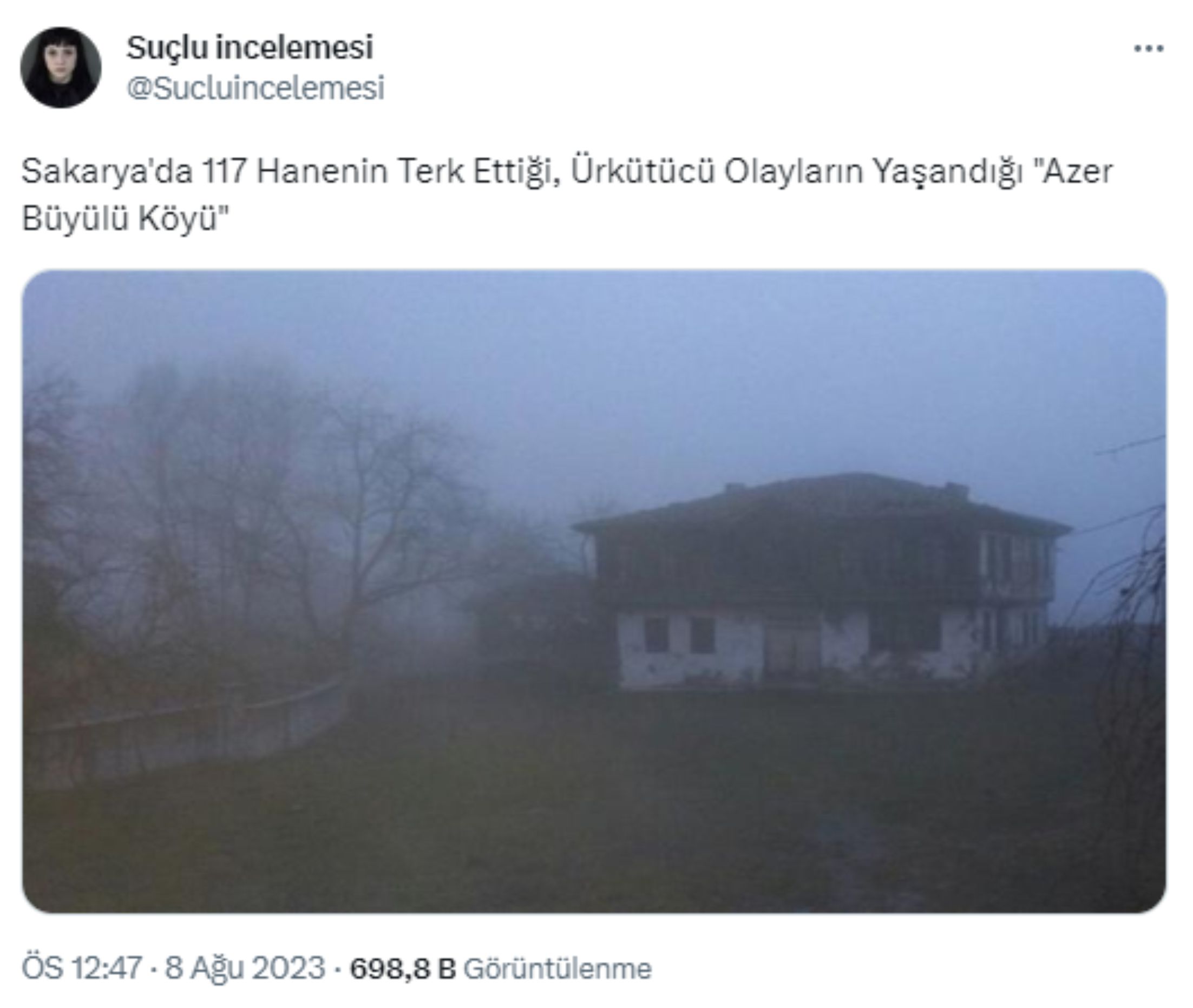 Bolu’nun komşusu Sakarya’da Büyülü köy yine gündem oldu!