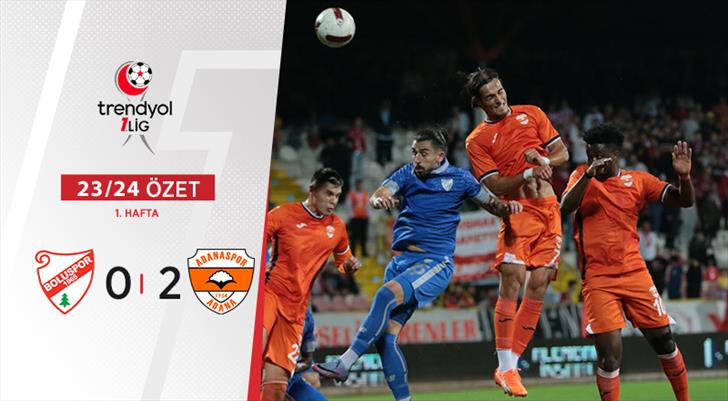 Boluspor-Adanaspor maçının ardından