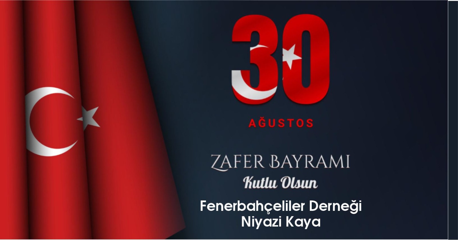 Fenerbahçeliler Derneği 30 Ağustos Zafer Bayramı kutlaması2