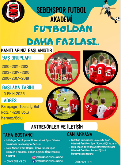 Sebenspor futbol akademi açıldı-1