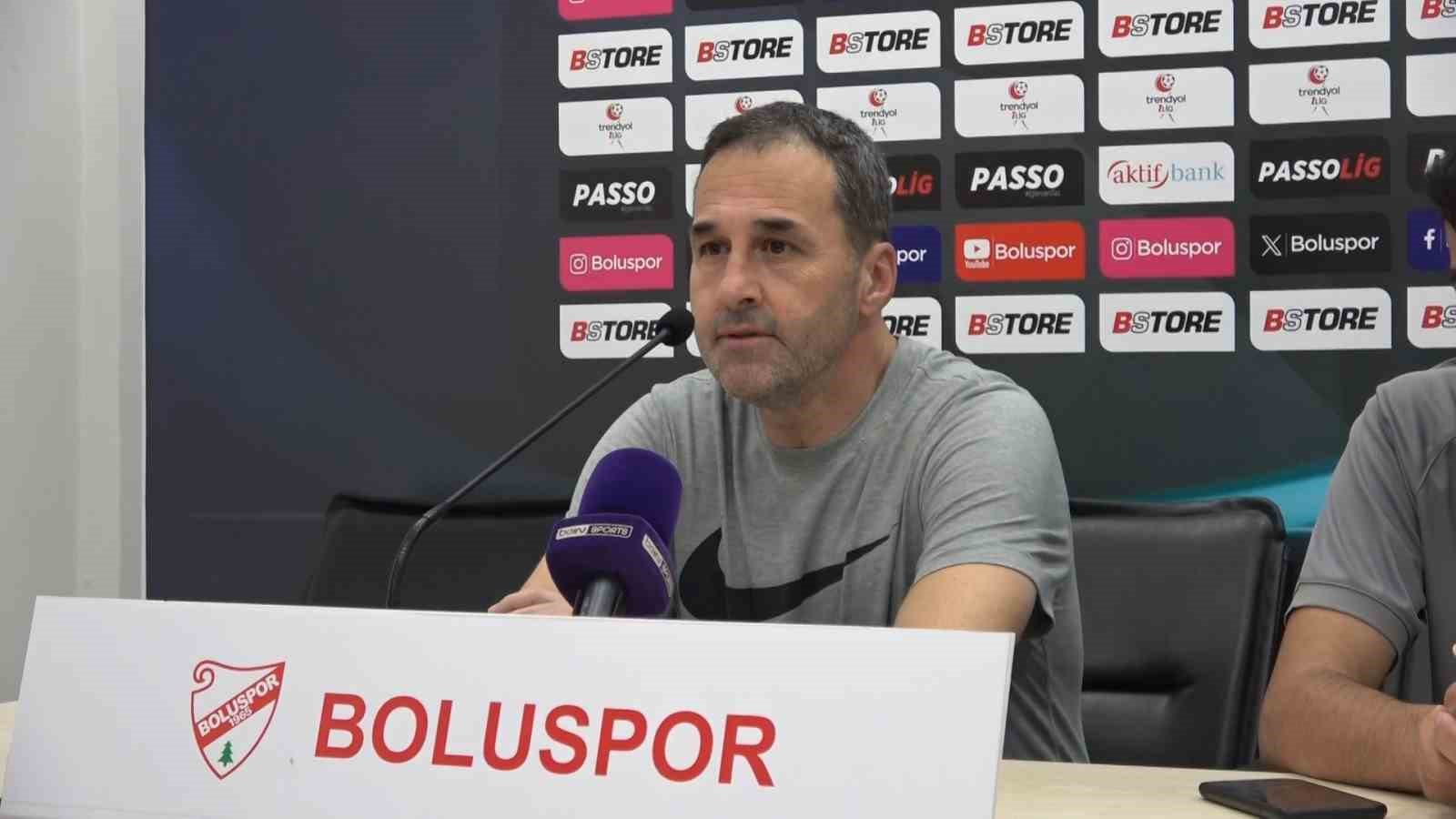 Boluspor-Bodrum FK maçının ardından-1