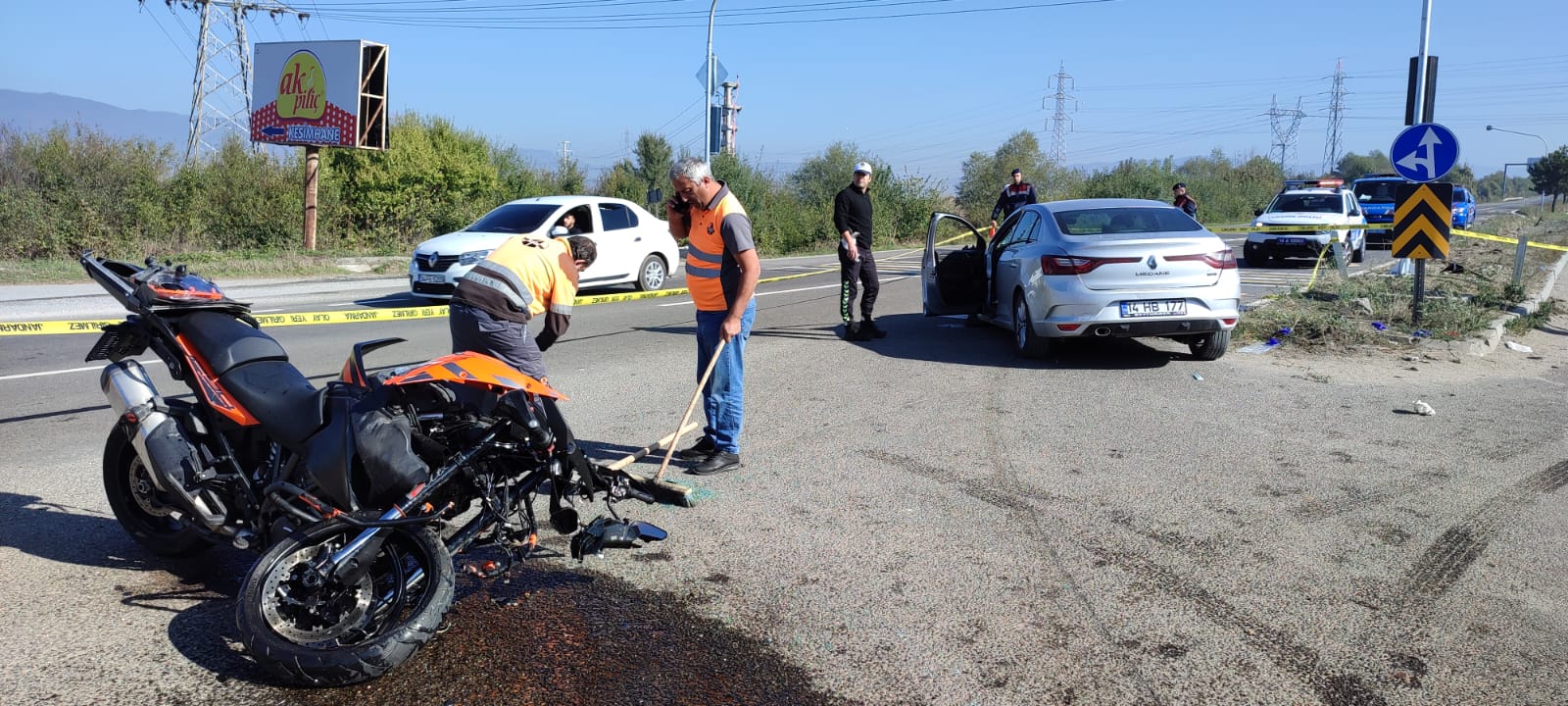 Kartalkaya sapağında ölümlü trafik kazası (1)-2