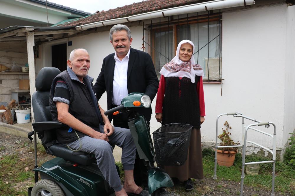 Başkan Koloğlu’ndan ihtiyaç sahiplerine elektrikli bisiklet2