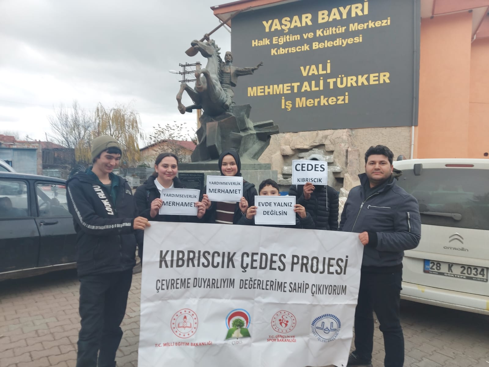 Kıbrıscıkta evde yalnız değilsin Çedes etkinlikleri sürüyor