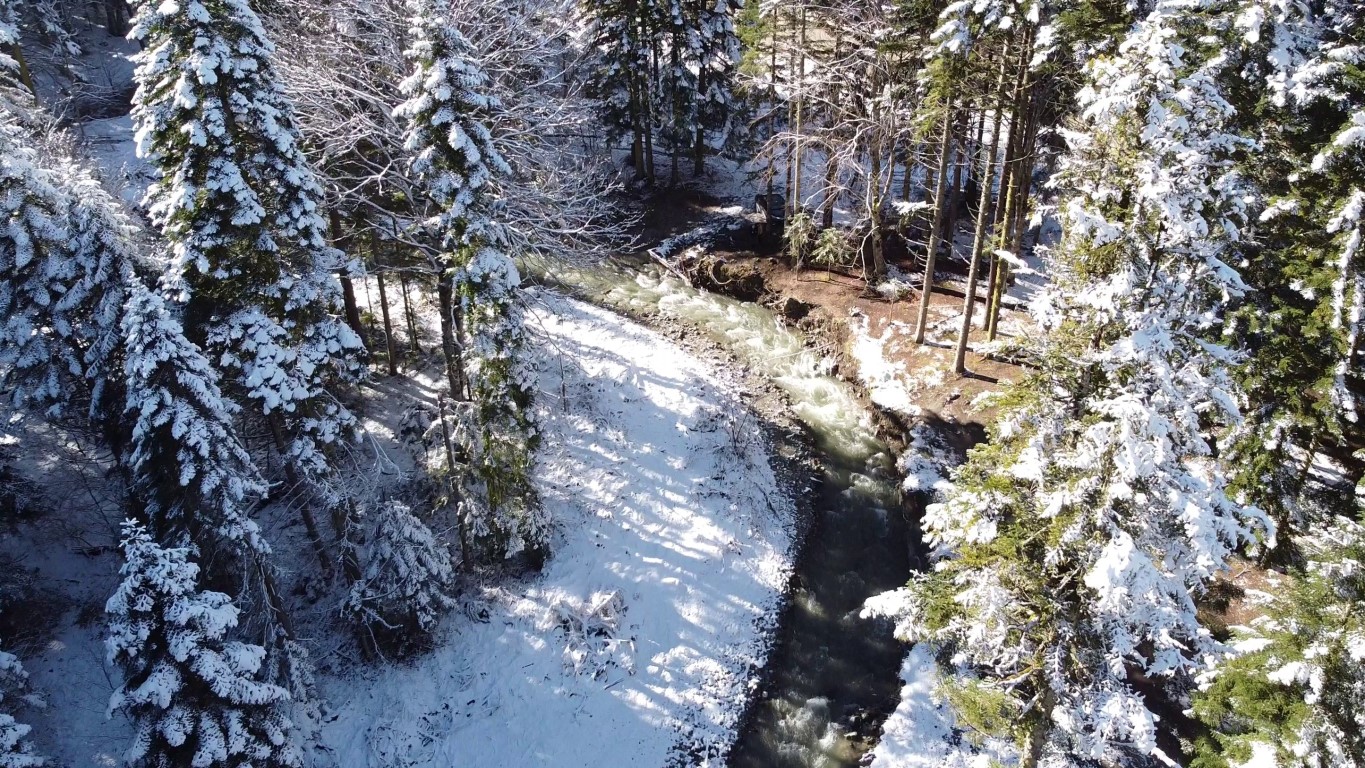 Bolu’nun Doğa Harikaları Kar Yağışıyla Beyaza Büründü2