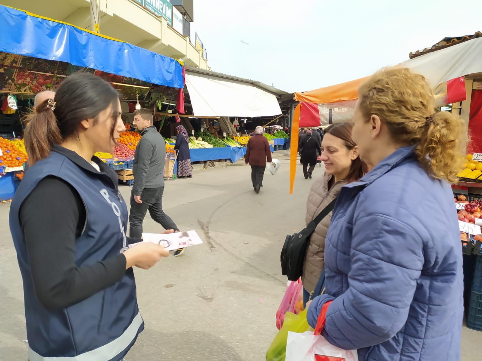 Bolu Emniyet Müdürlüğü Kadına El Kalkmaz Projesi Tanıtımı (2)