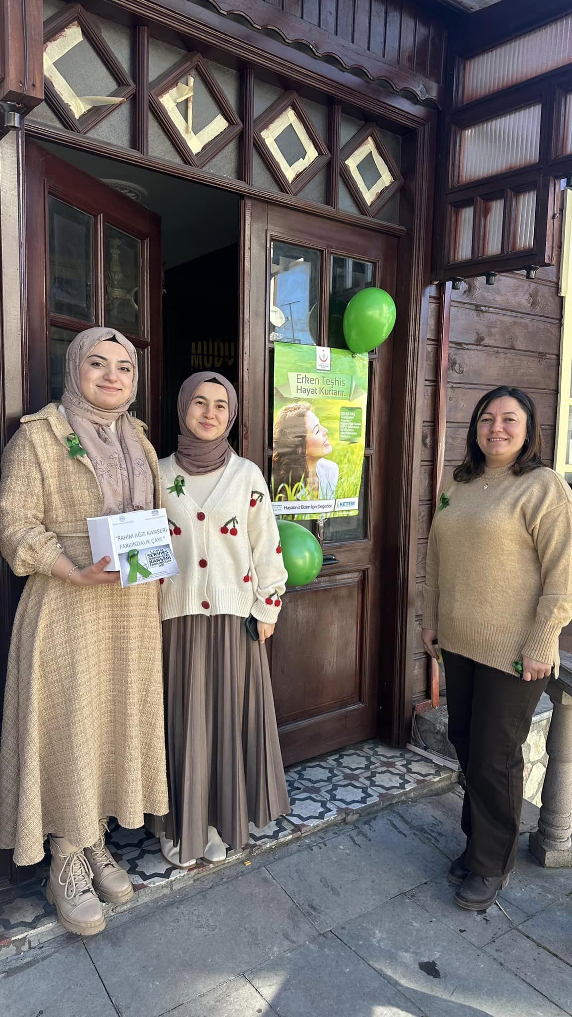 Mudurnu İlçe Devlet Hastanesi'nden Rahim Ağzı Kanseri Bilgilendirme Etkinliği (6)