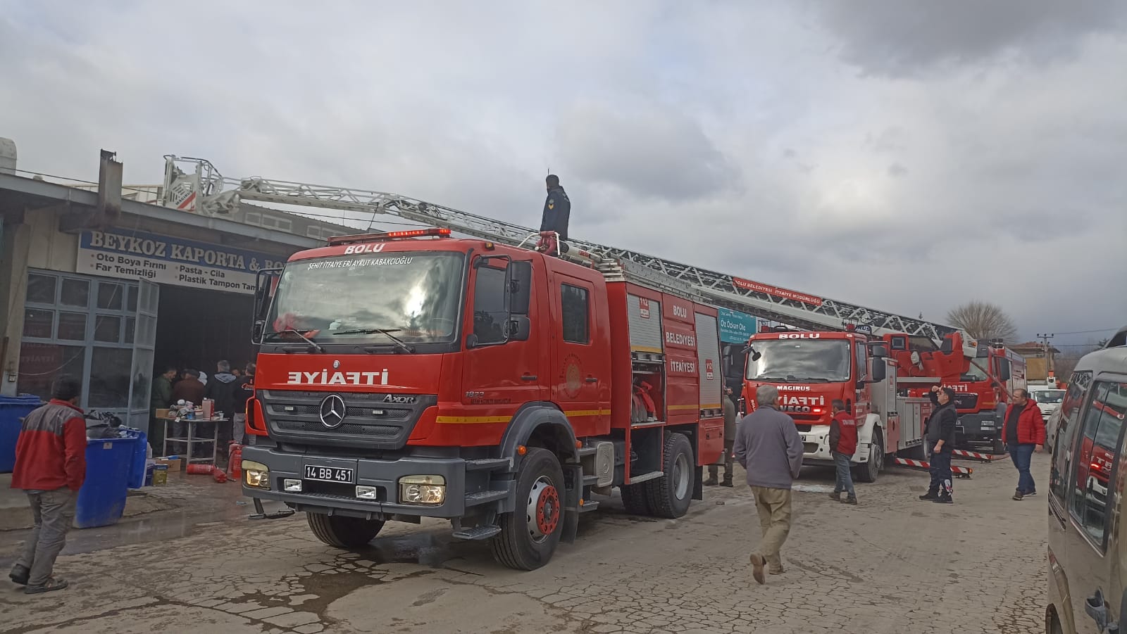 Sanayi Sitesinde Yangın!1