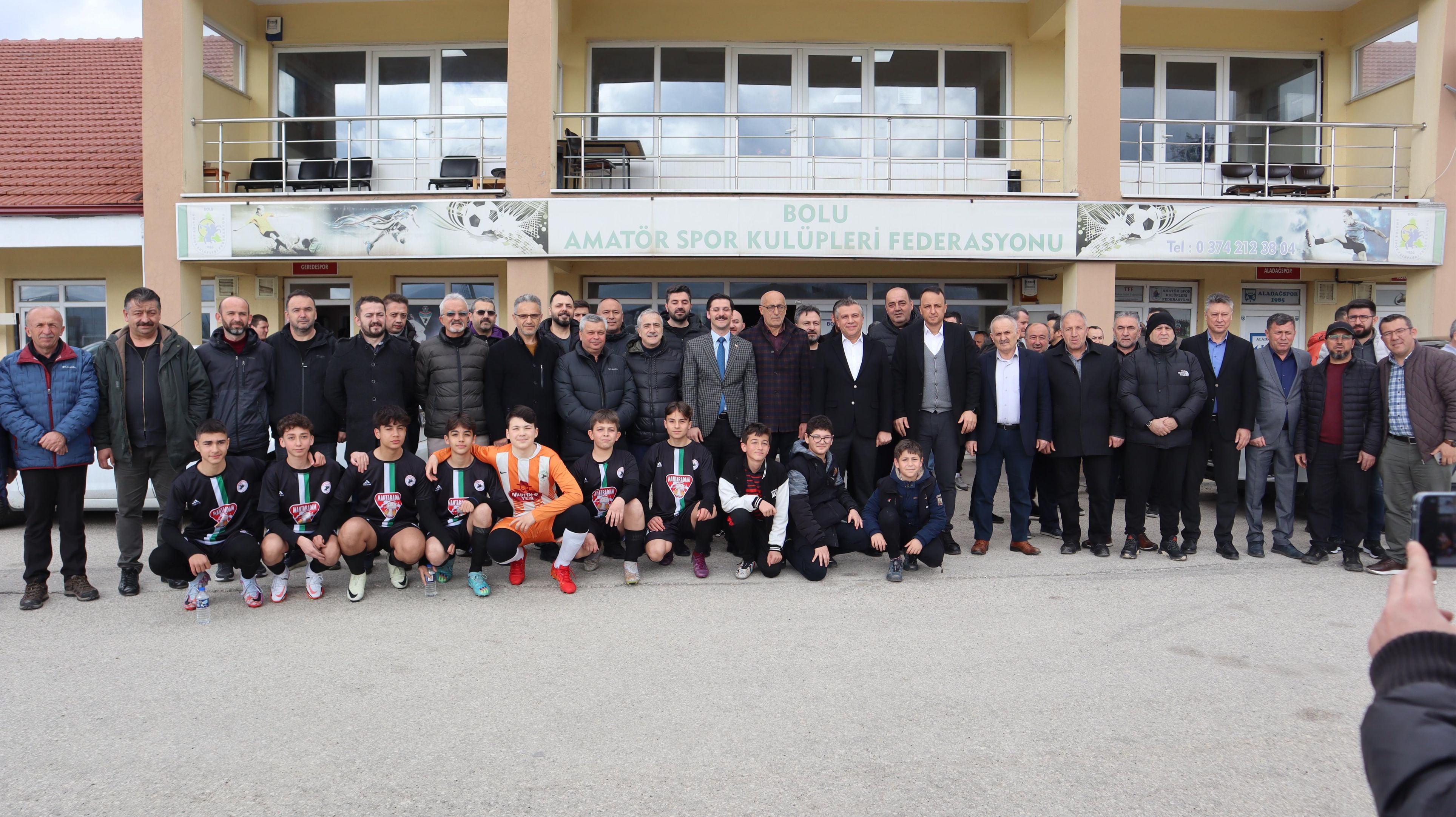 Bolu'ya Spor Alanlarında Büyük Yatırım Ak Parti Adayı Demirkol'un İlk Adımları