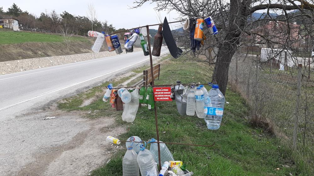 Hayırsever Mudurnulu Vatandaştan Çöp Atanlara Ders Çöp Standı Kurdu!4