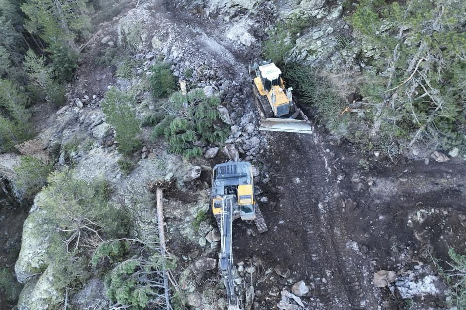 Orman Yolları İnşaatlarına Yönelik Çalışmalar Hız Kesmeden Devam Ediyor (1)