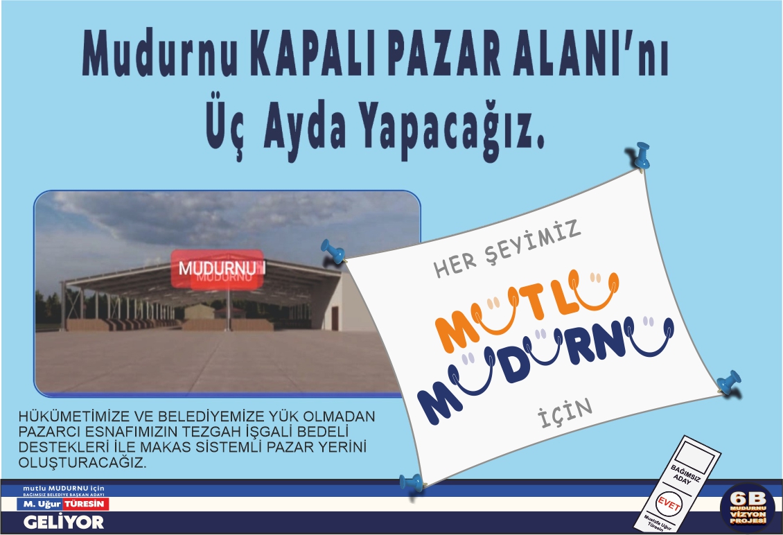 Uğur Türesin Bağımsız Aday Mudurnu