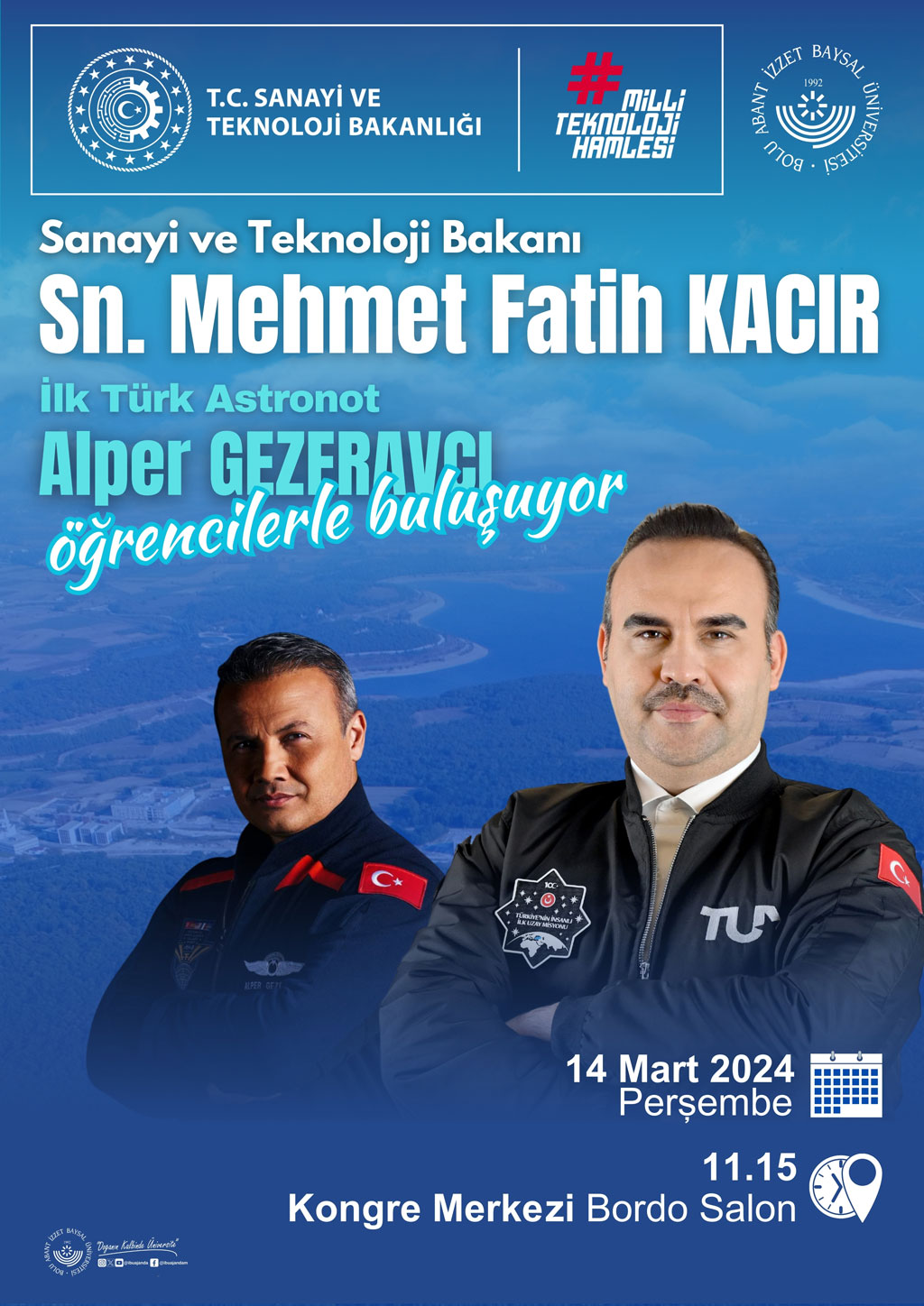 Uzaya Çıkan İlk Türk Astronot  Alper Gezeravcı, Bolu’da! 2