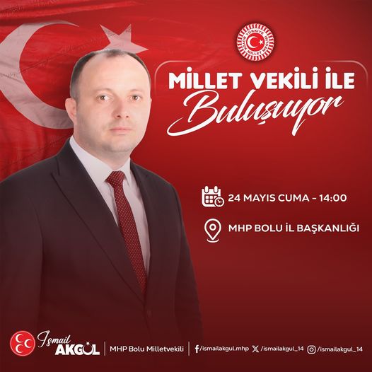 Bolu Milletvekili İsmail Akgül, Vatandaşlarla Buluşuyor