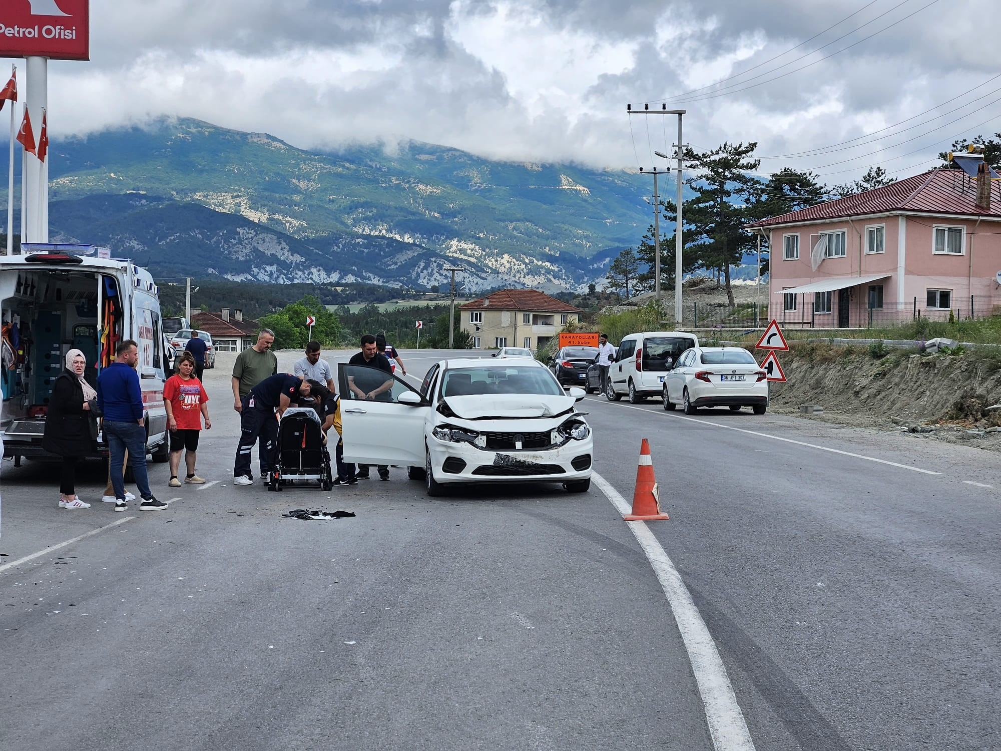 Yenidoğan Bebegi Ile Kazaya Karıştı (4)