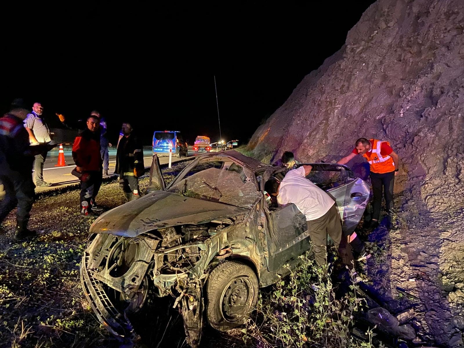 Boluda Kaza Bir Ölü Bir Yaralı (3)