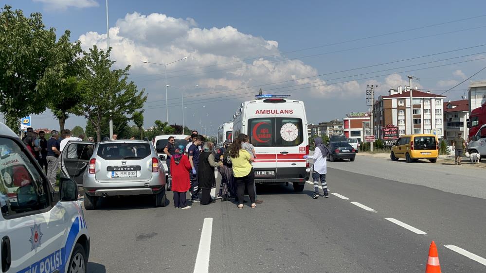 Düğün Konvoyunda Zincirleme Kaza 2 Yaralı6