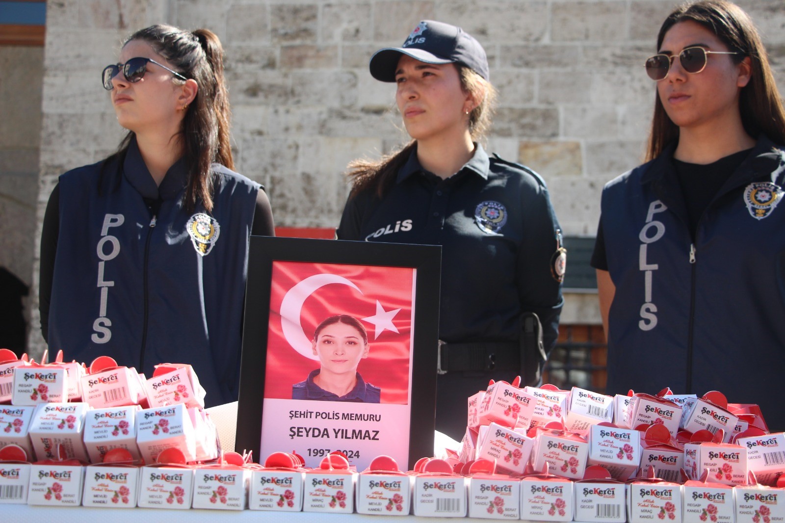 Bolu Polisi, Şehit Meslektaşları Şeyda Yılmaz'ı Unutmadı (2)