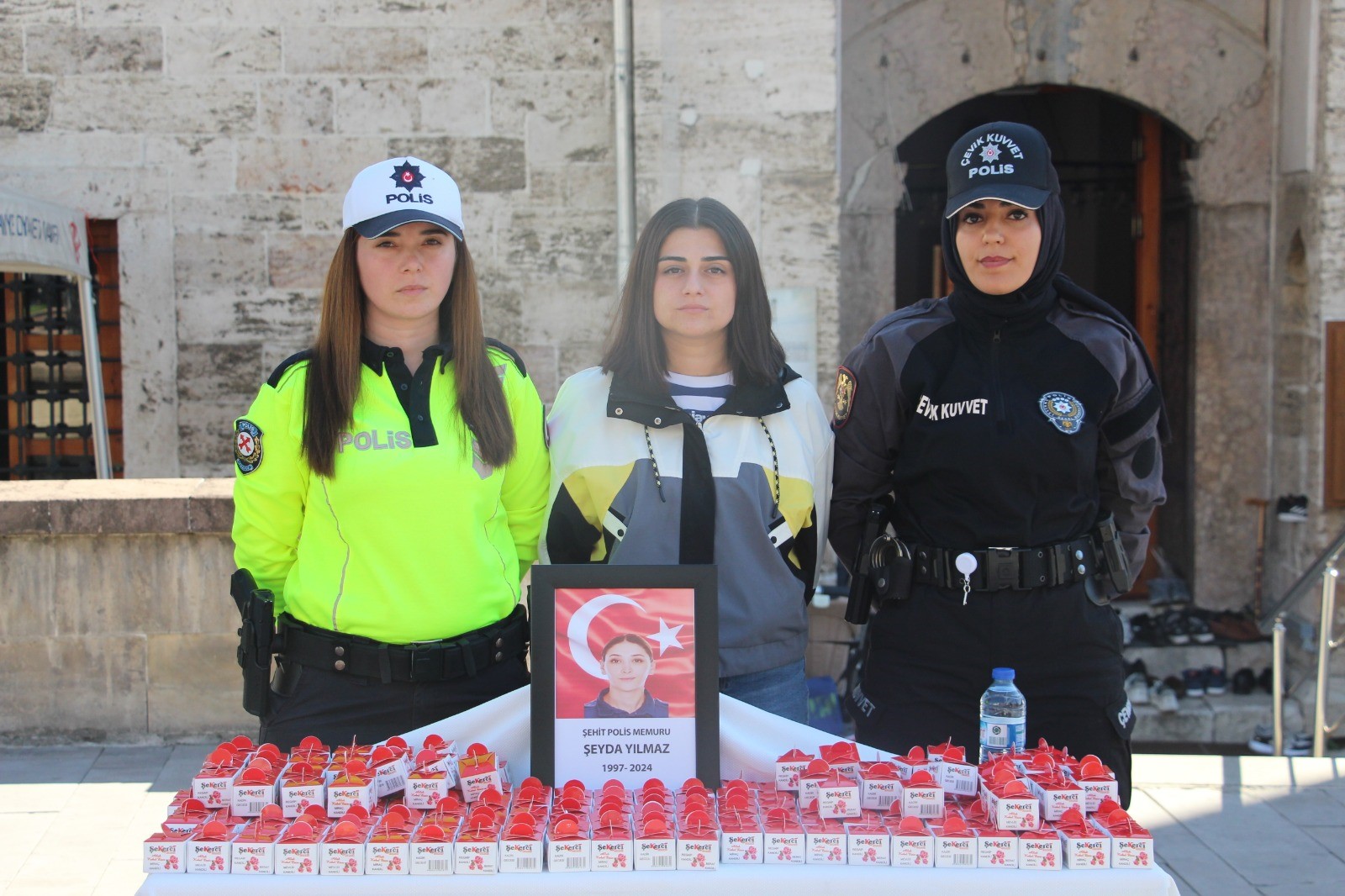 Bolu Polisi, Şehit Meslektaşları Şeyda Yılmaz'ı Unutmadı (5)