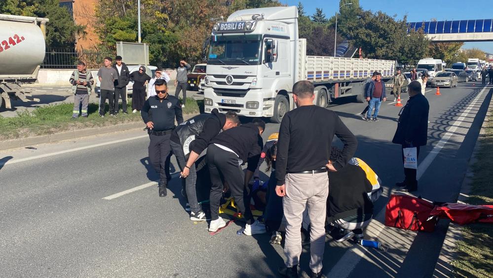 Bolu’da Yola Aniden Çıkan 14 Yaşındaki Çocuğa Otomobil Çarptı2