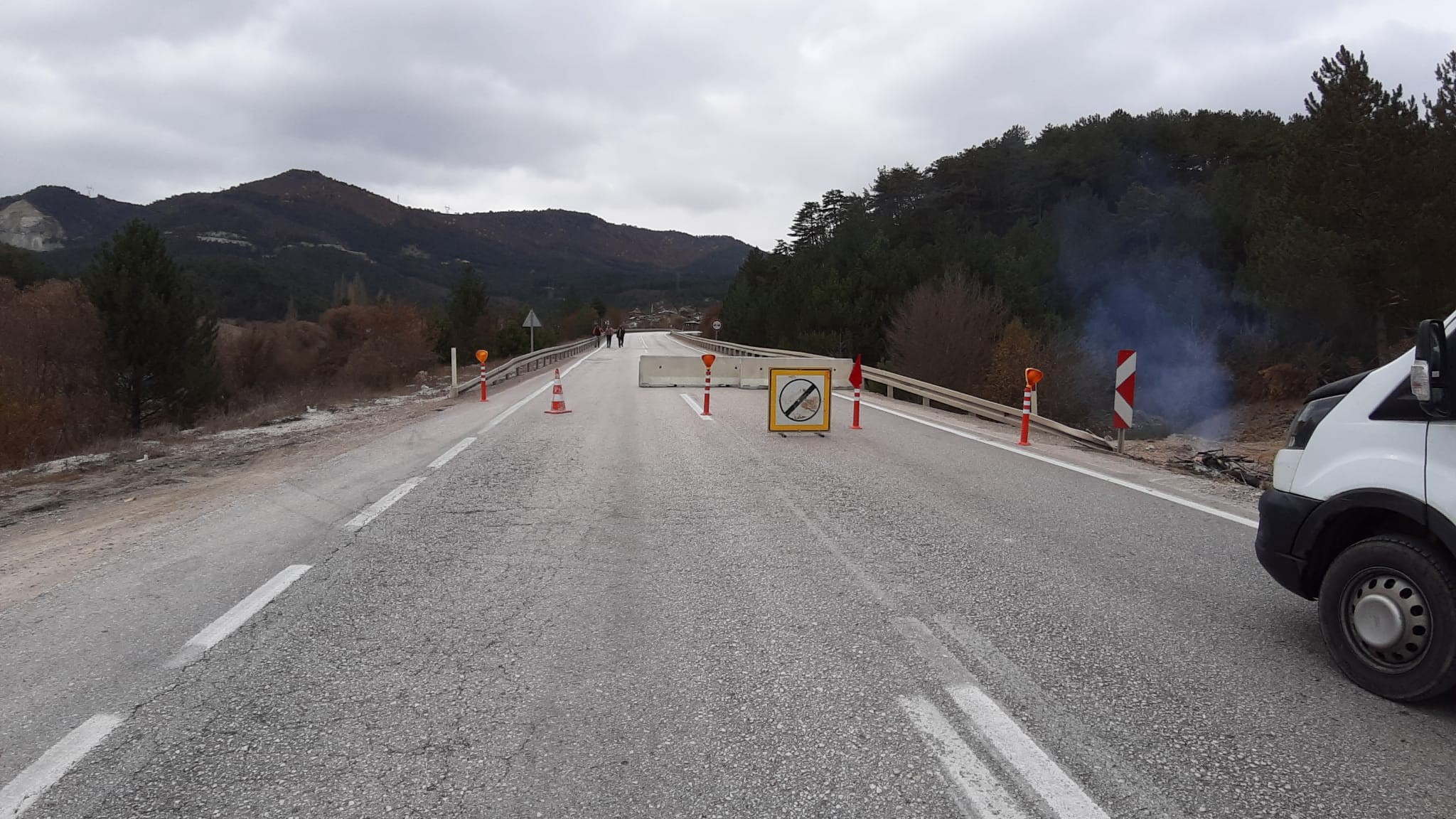 Ankara Ile Sakarya’ya Köprü Olan Yol Trafiğe Kapatıldı 10 Gün Sürecek (1)