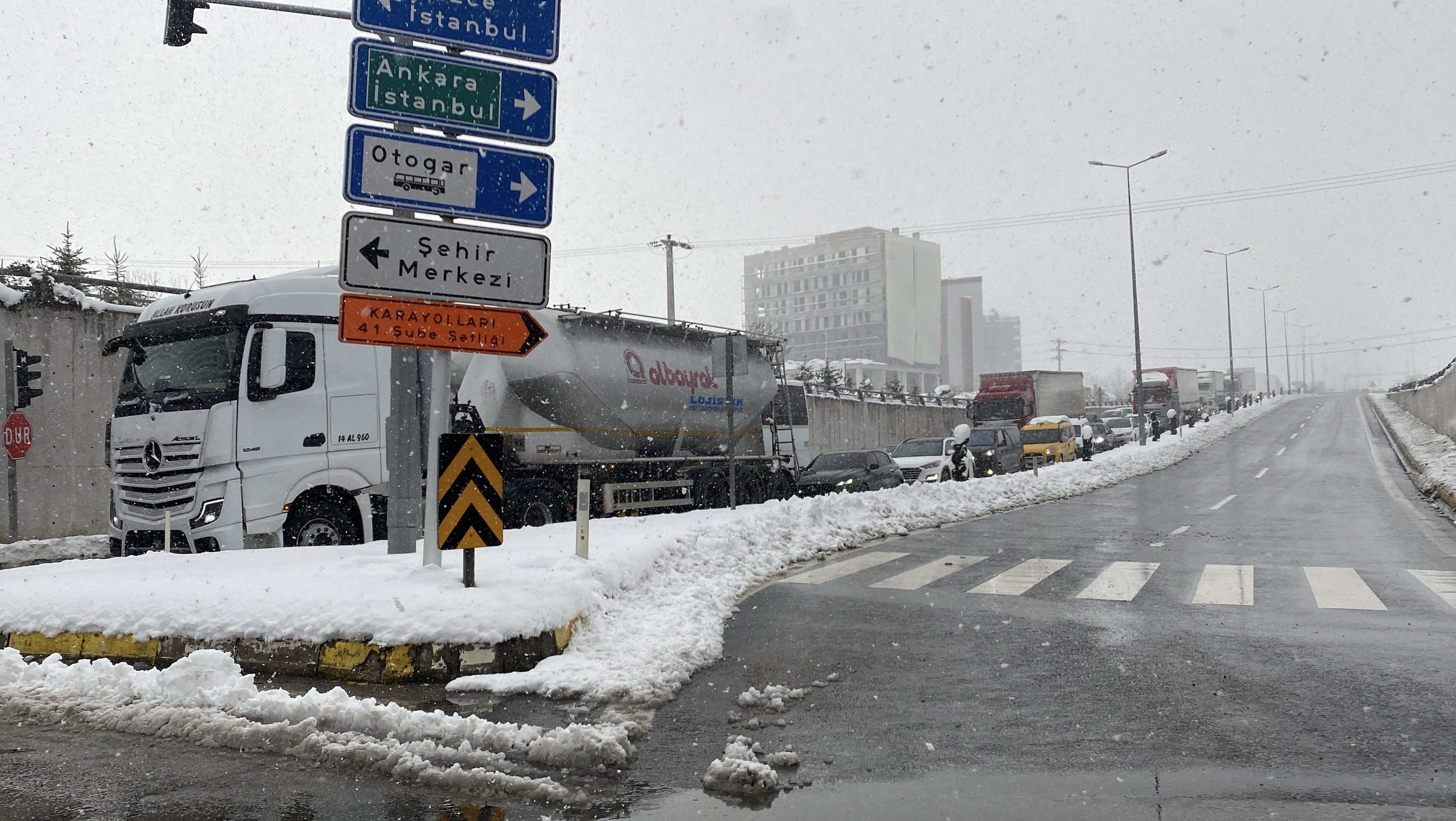 Bolu Dağında Kar Kalınlığı 45 Santimetreyi Aştı (2)