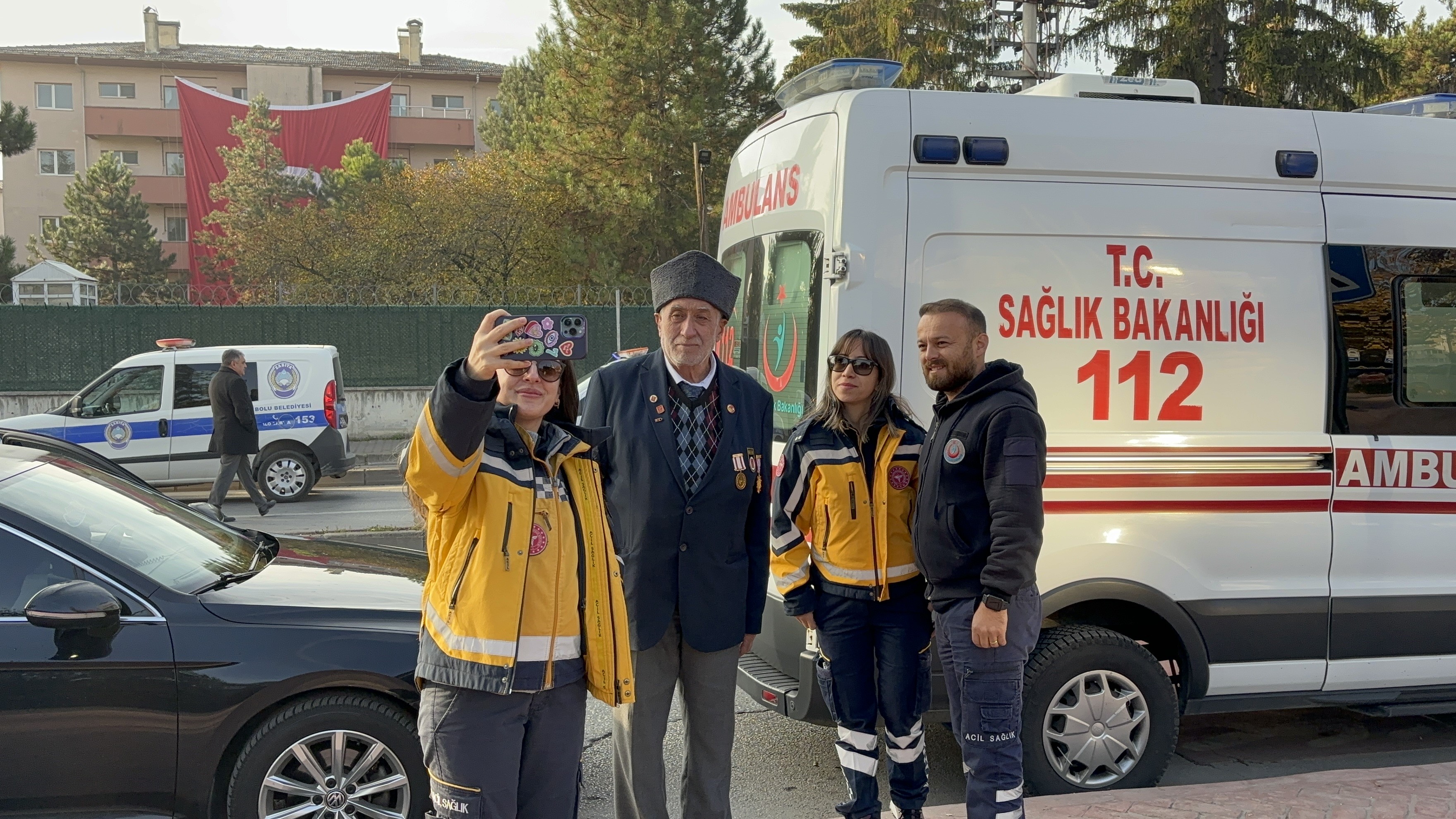 Bolu'da 2 Dakikalığına Hayat Durdu (3)