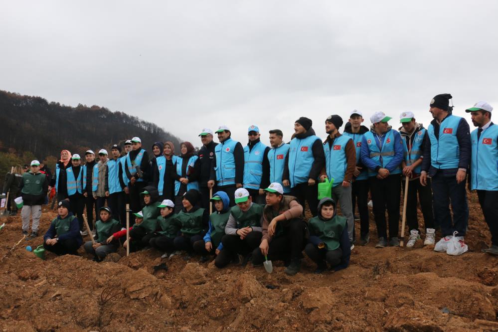 Bolu’da 30 Bin Fidanla Yangınların Yaraları Sarılıyor5