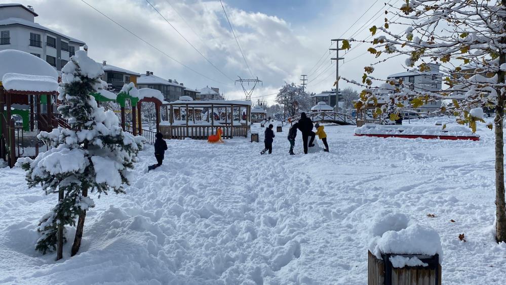 Bolu'da Kar Kalınlığı 30 Santimetreye Ulaştı-2