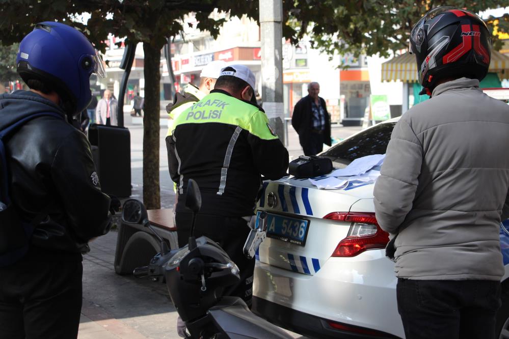 Kapalı Caddeye Motosikletle Girenlere Ceza Yağdı3