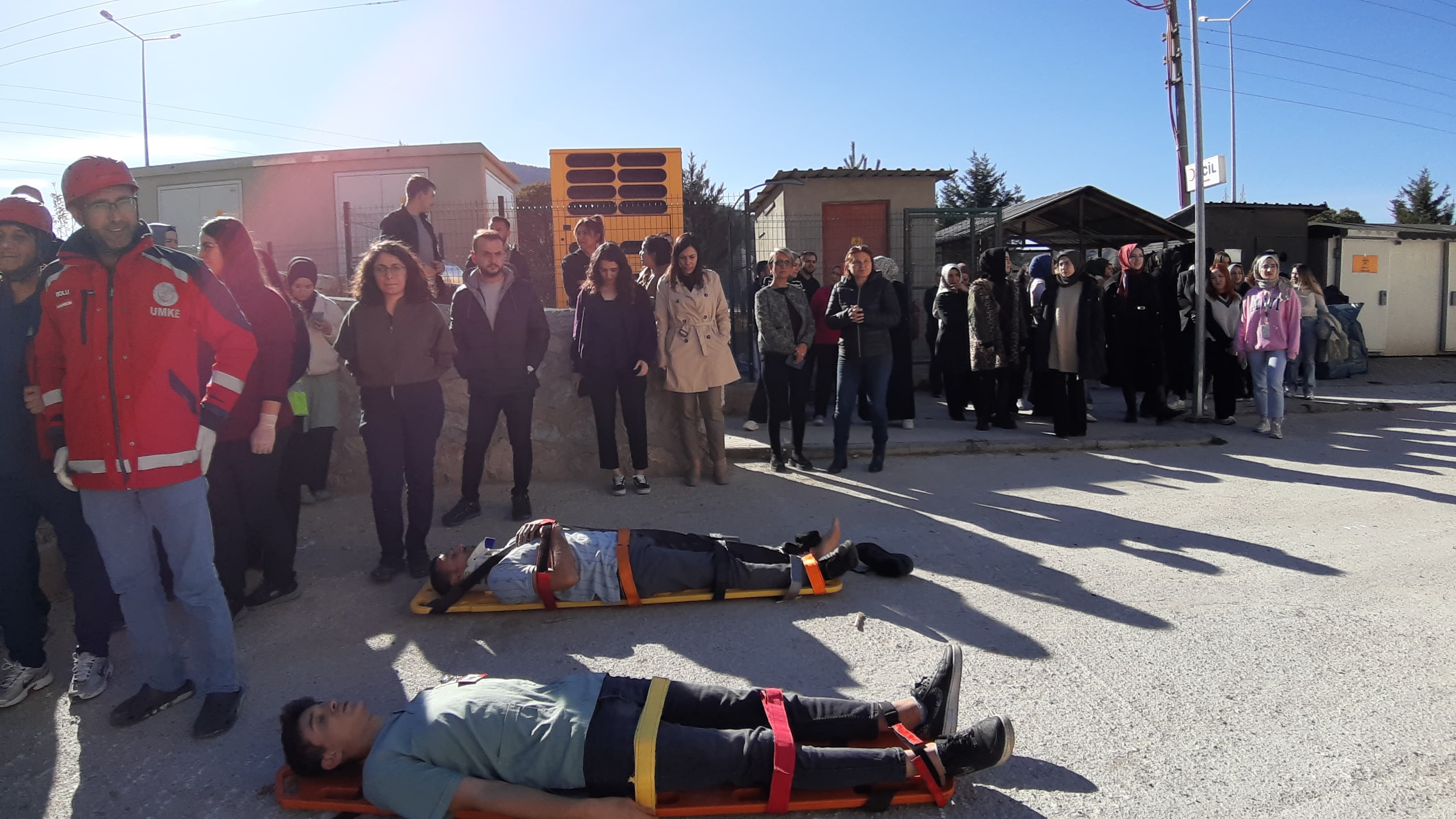 Mudurnu Devlet Hastanesi'nde Deprem Ve Yangın Tatbikatı (5)