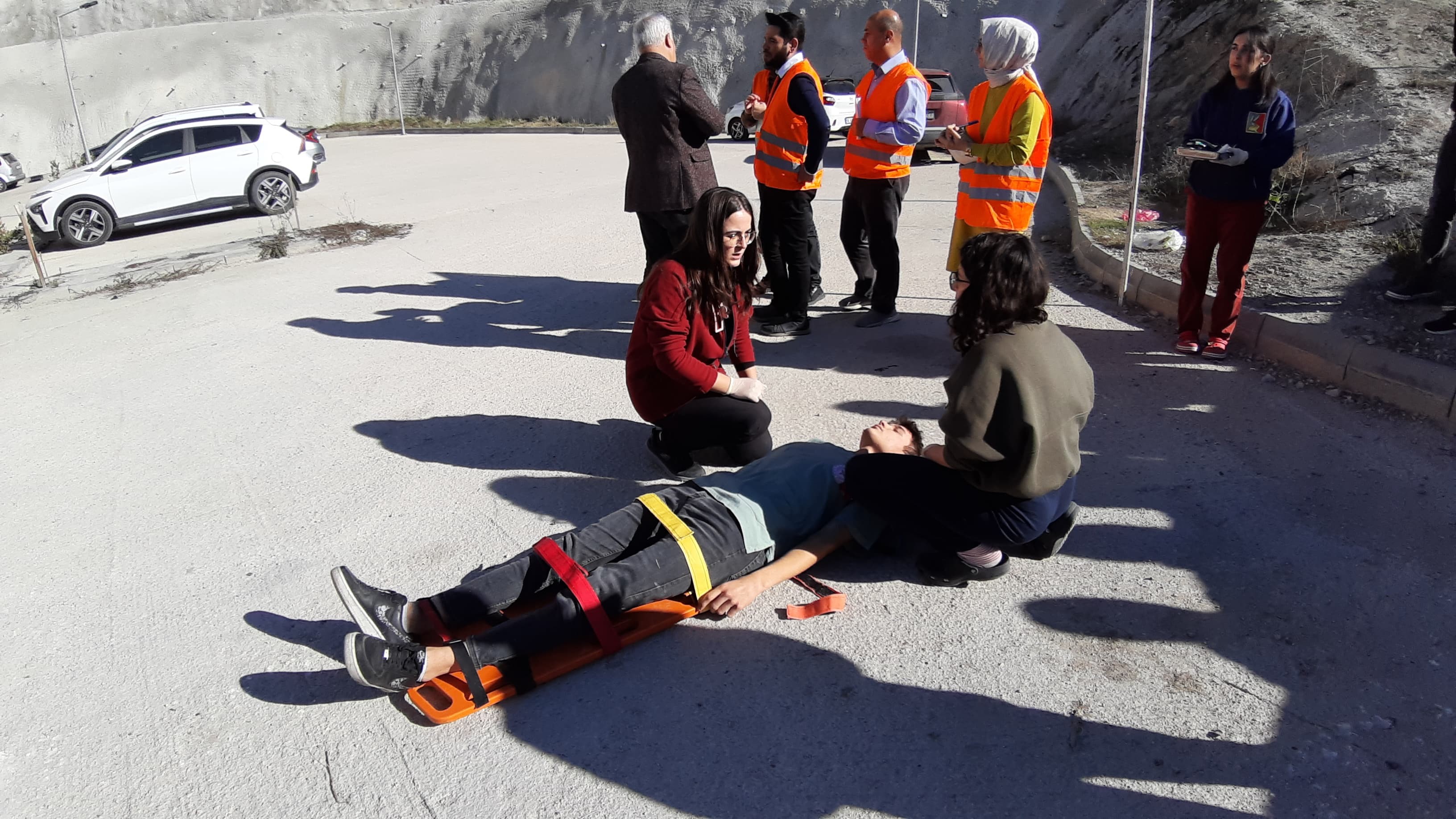 Mudurnu Devlet Hastanesi'nde Deprem Ve Yangın Tatbikatı (7)