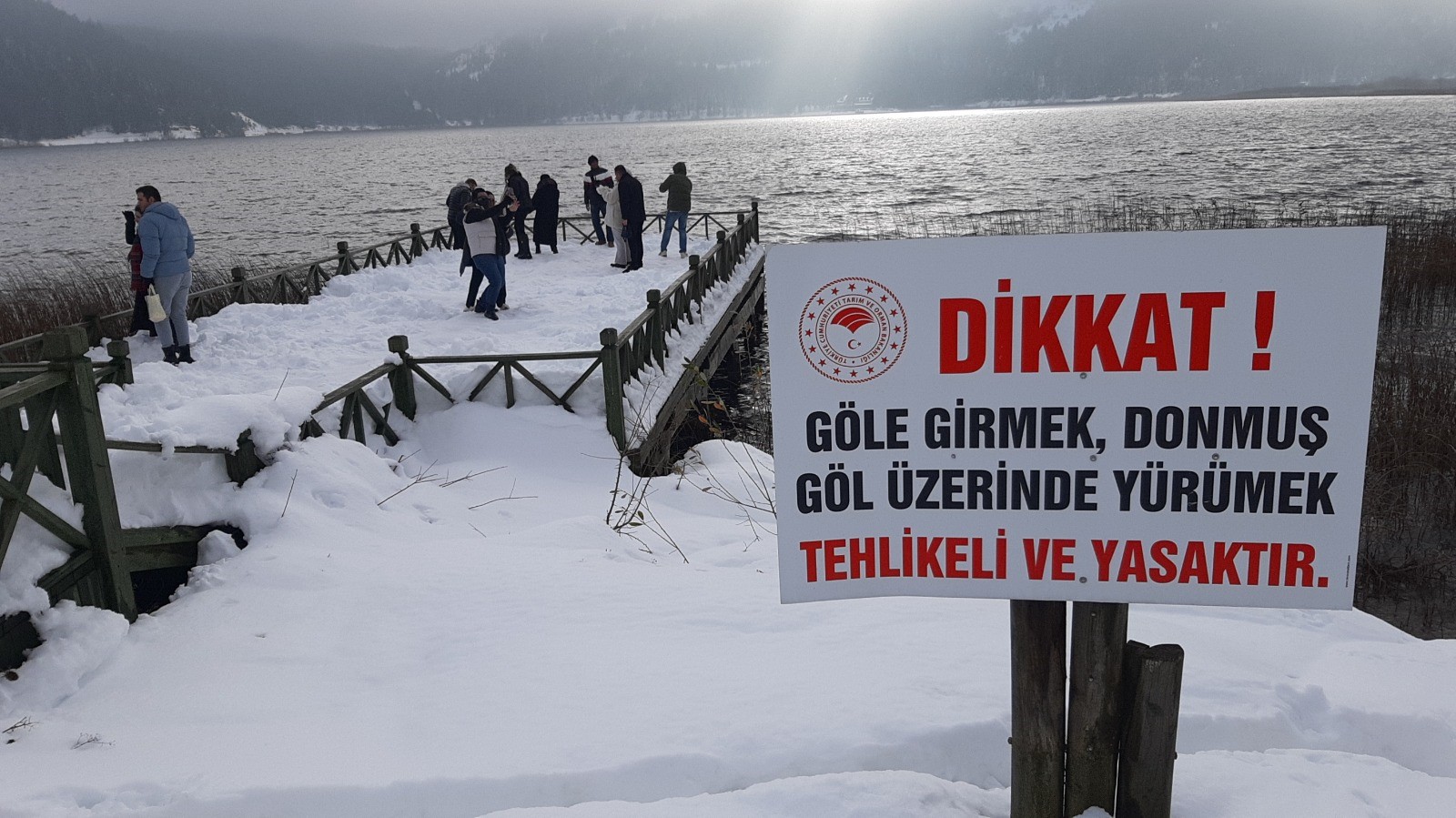 Abant Gölü'nde Masalsı Kış Güzelliği (8)