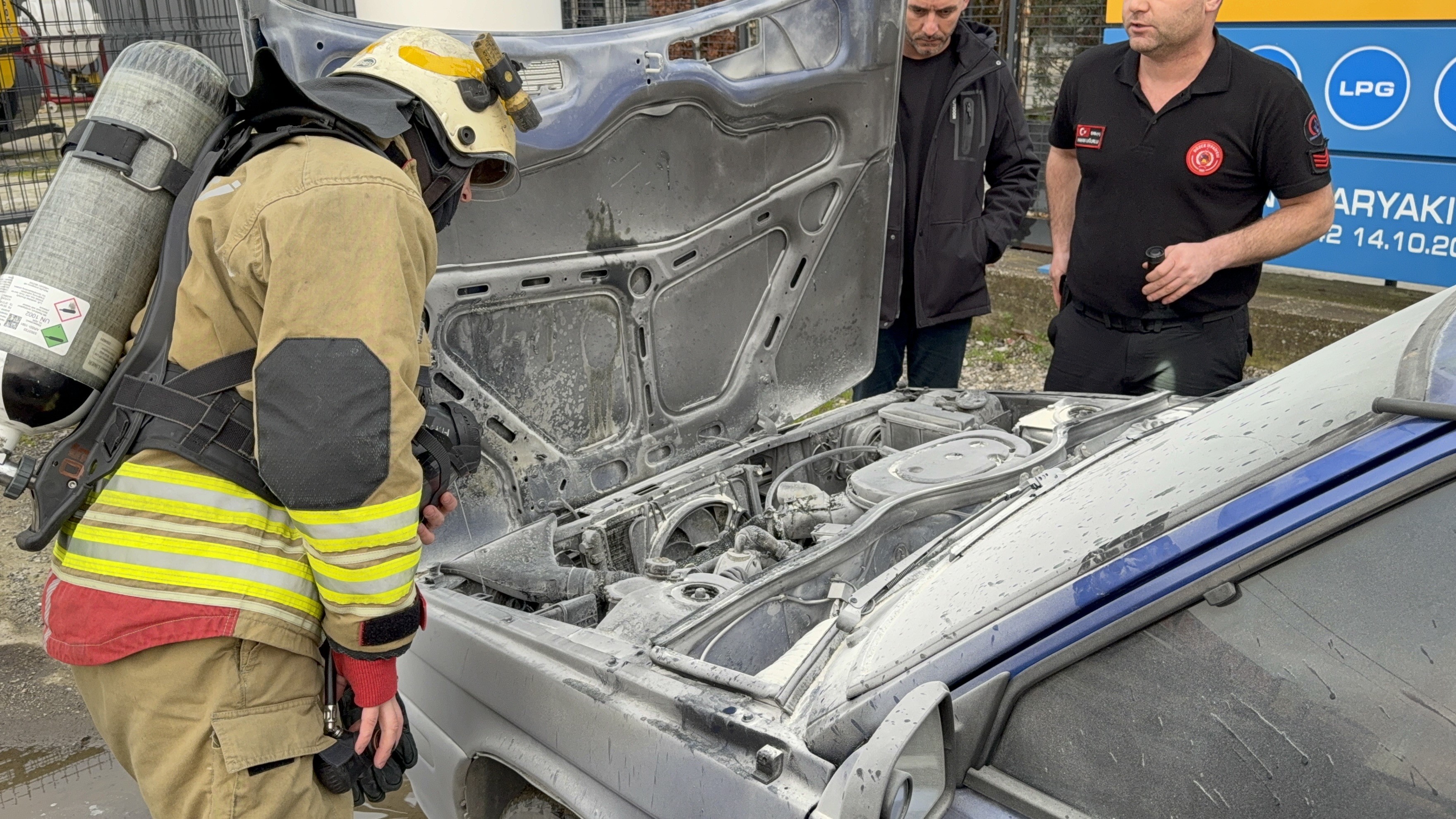 Bolu’dan Sakarya’ya Gi̇di̇yordu Alev Alev Yandi (6)