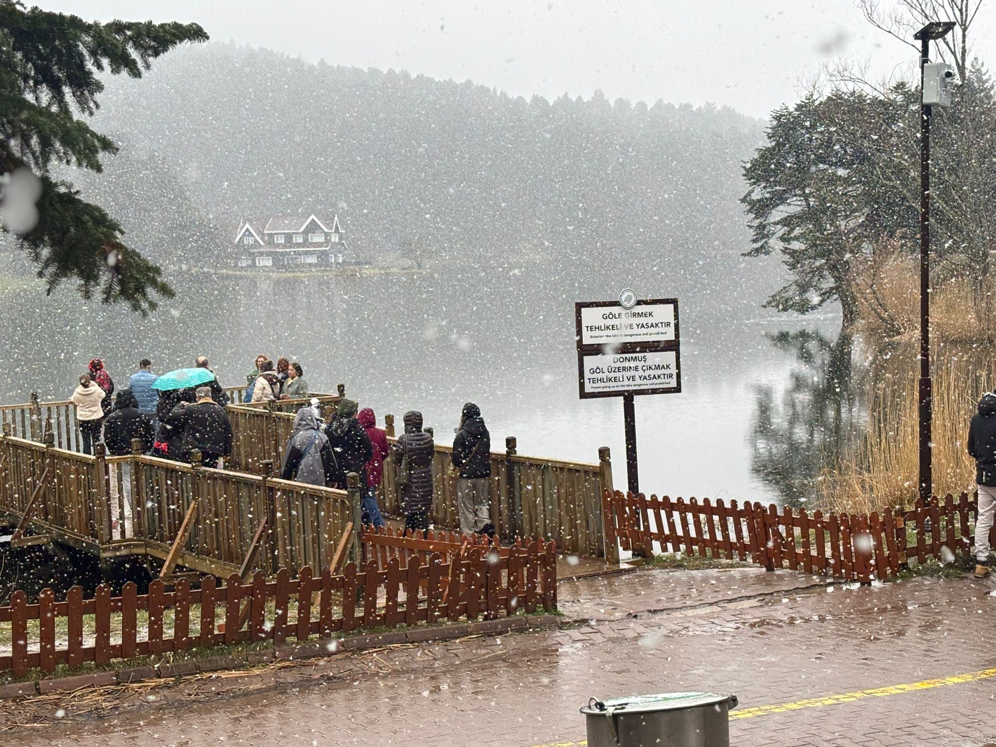 Gölcük Kar Yağışı Manzara (4)