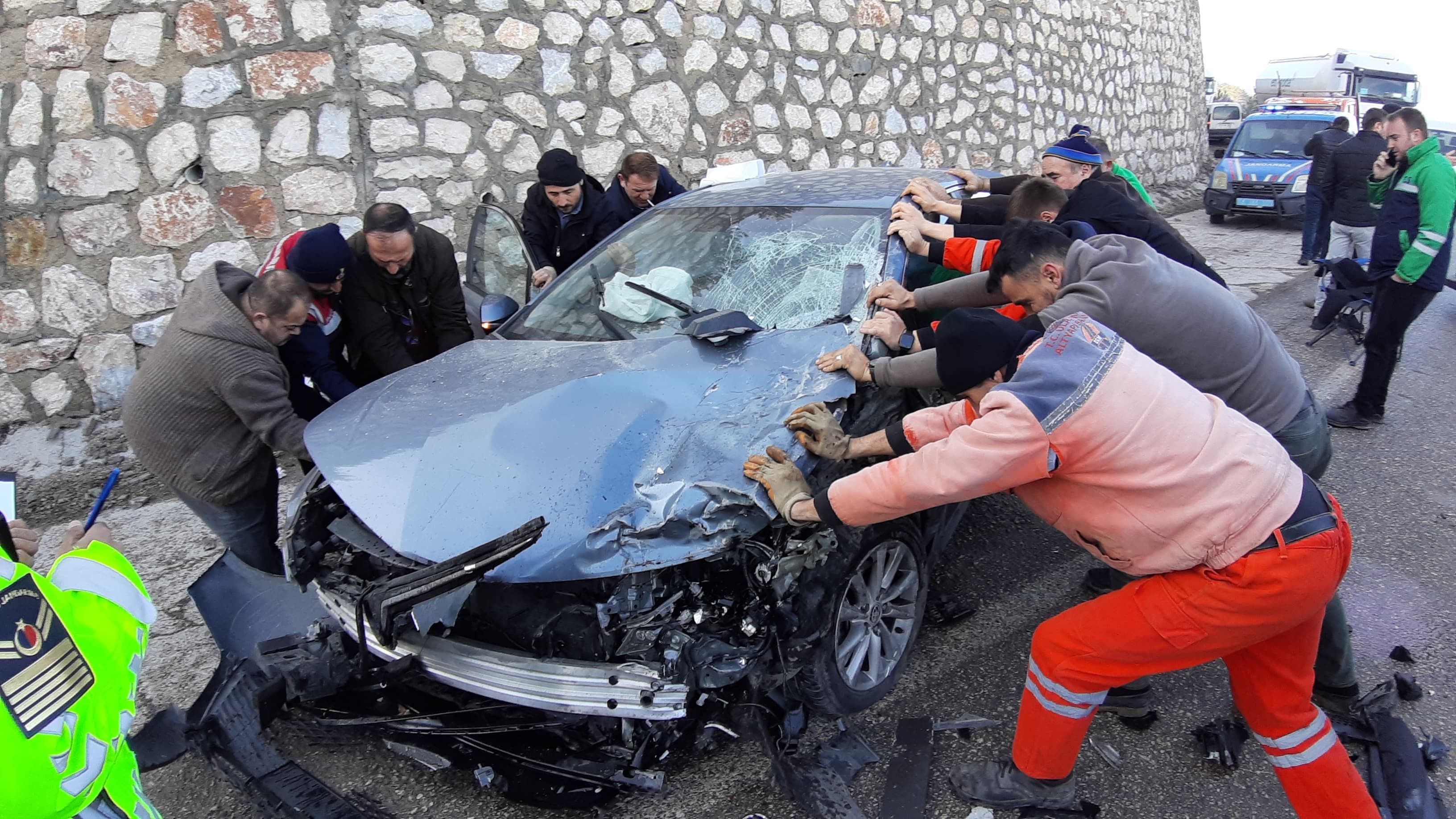 Bolu'da Bir Ayda 178 Trafik Kazası Meydana Geldi (1)