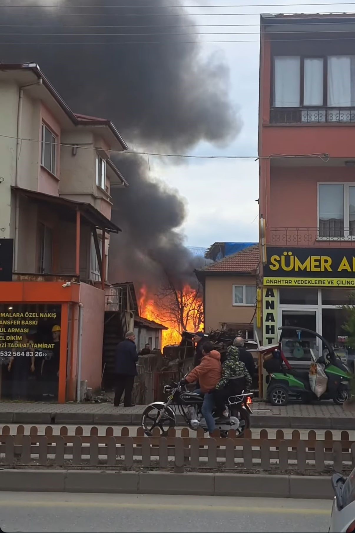 Sümer Mahallesi Yangın Bolu (3)