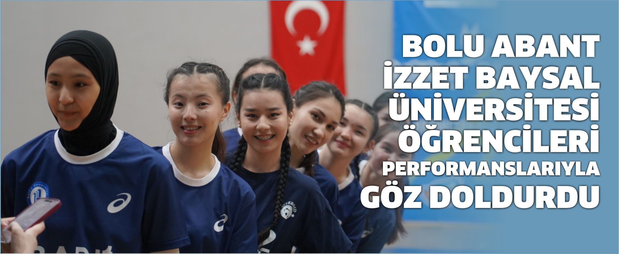 Bolu Abant İzzet Baysal Üniversitesi Öğrencileri performanslarıyla göz doldurdu