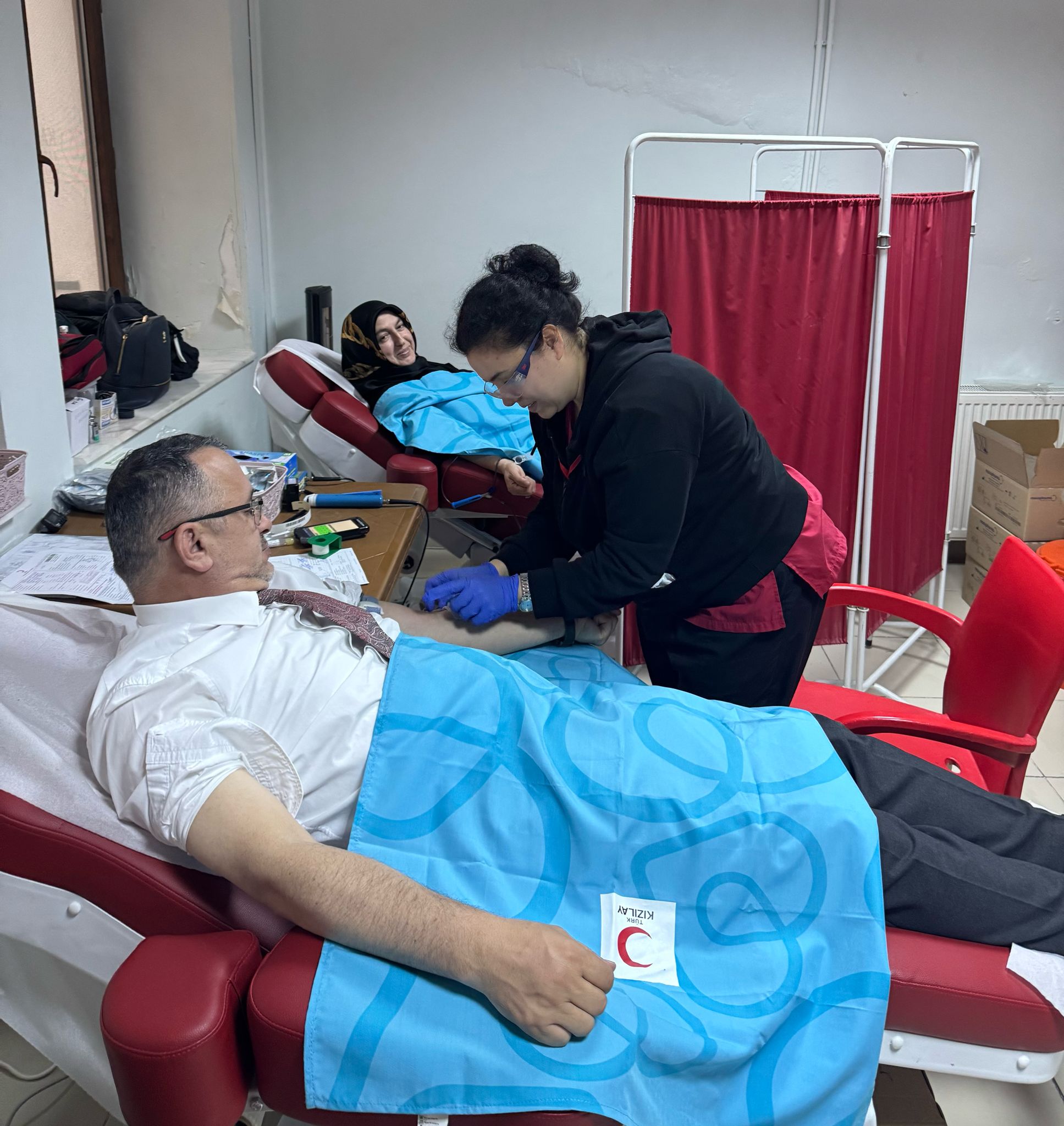 Bolu İl Müftüsü Ve Eşinden Kan Bağışı (2)