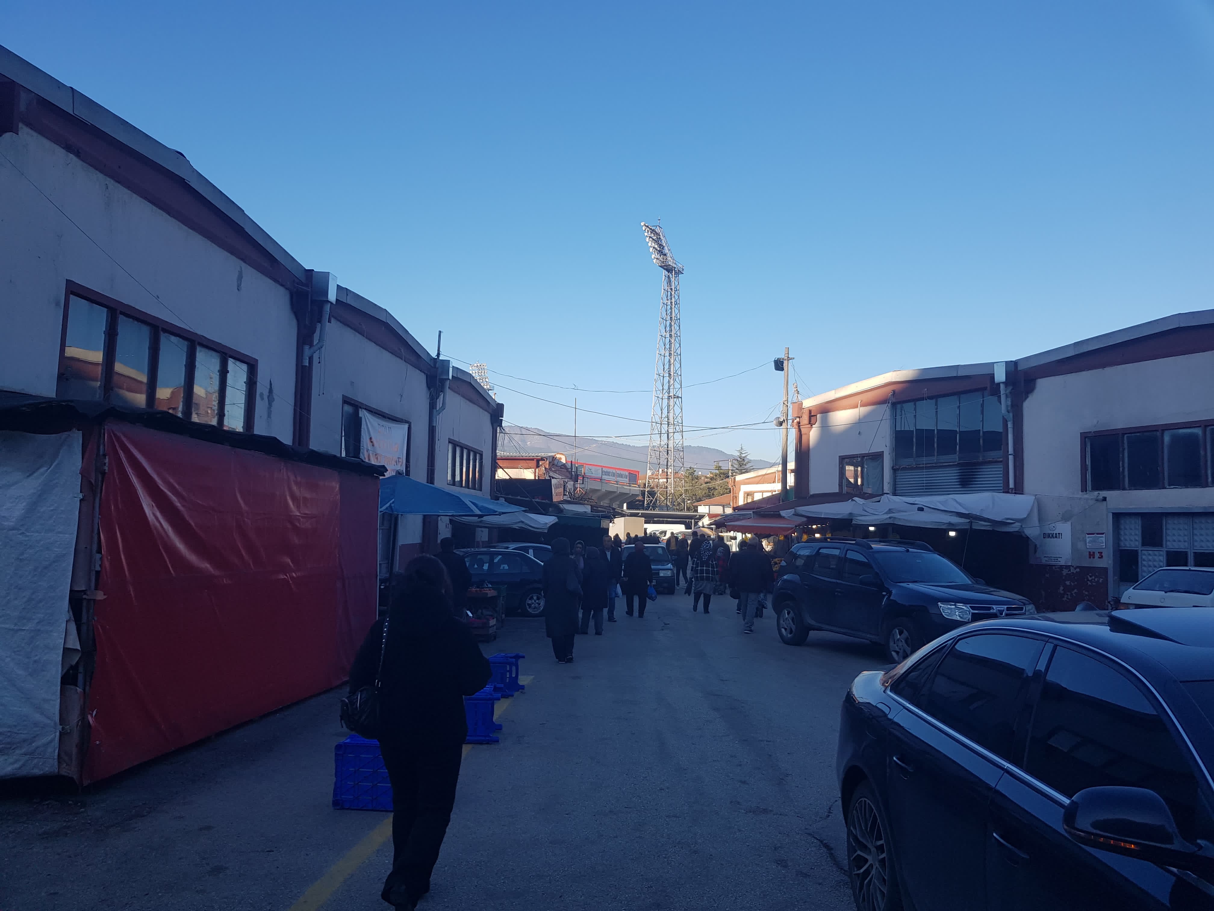 Bolu Pazaryeri Otopark Girişinde Yoğunluk3