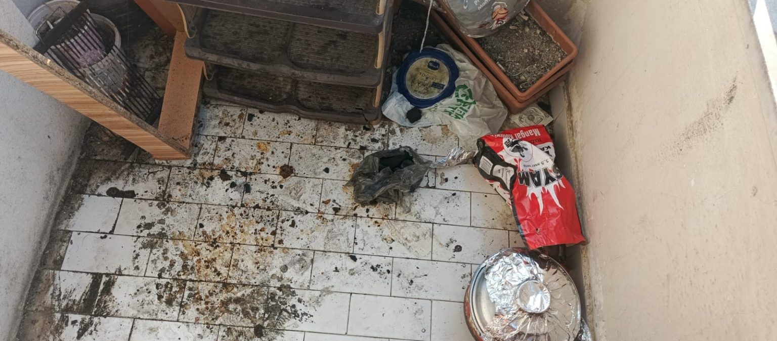 Balkonunda Mangal Yapan Şahsa 2 Bin 935 Lira Ceza (1)