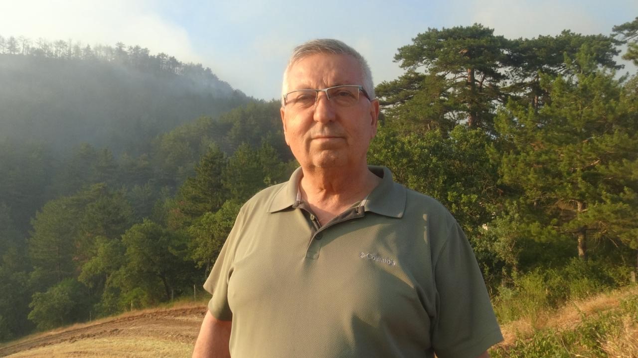 Bolu'daki Orman Yangını Sürüyor Ekipler Ve Köylüler Seferber Oldu (7)