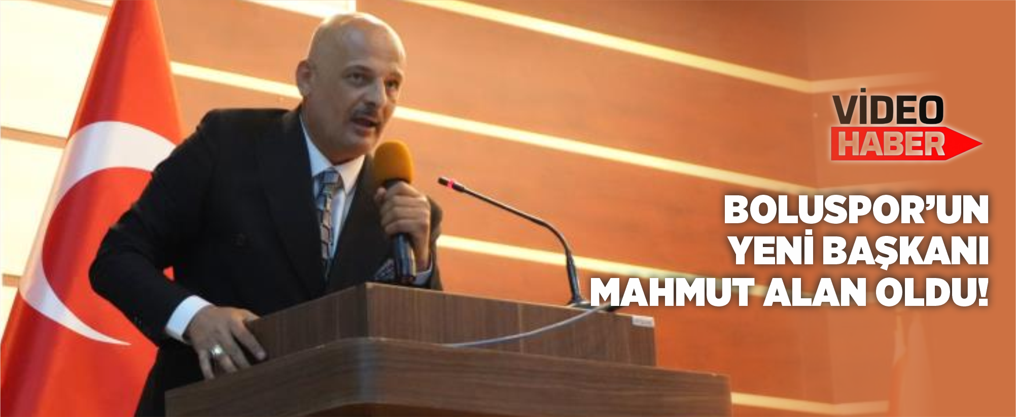 Boluspor’un yeni başkanı Mahmut Alan oldu!