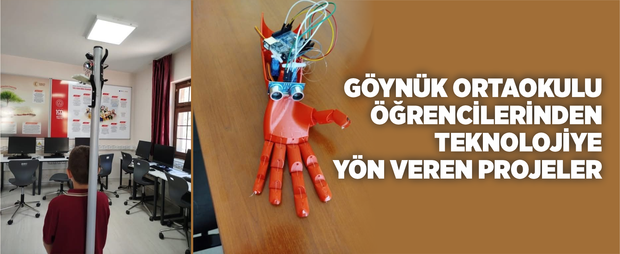 Göynük Ortaokulu Öğrencilerinden Teknolojiye Yön Veren Projeler
