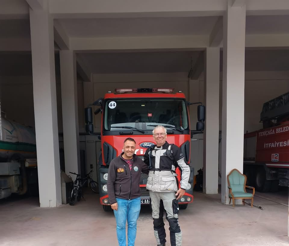 Yeniçağa Belediyesi’ne Hollandalı İtfaiyeciden Ziyaret (2)