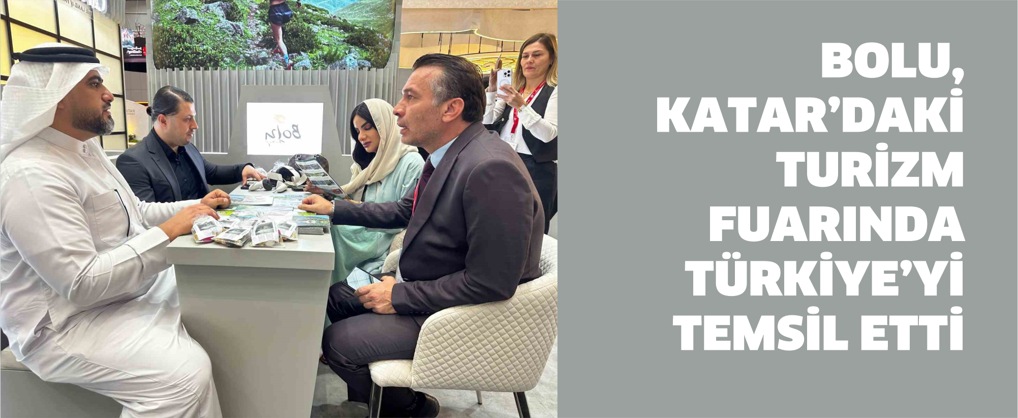 Bolu, Katar’daki turizm fuarında Türkiye’yi temsil etti