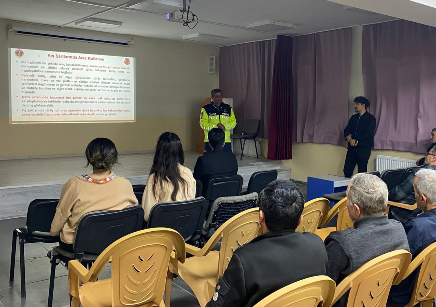 Bolu’da Kış Önlemleri Için Güvenli Sürüş Bilgilendirmesi Yapıldı (2)